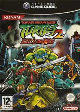 Teenage Mutant Ninja Turtles 2 - Battle Nexus (Disc 1) box cover front